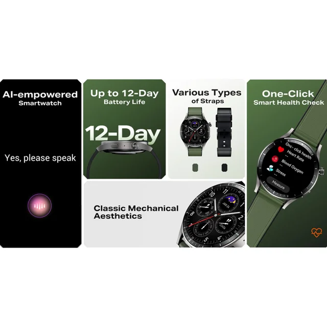 ساعت هوشمند 47 میلیمتری اینفینیکس مدل XWATCH N4 PRO با بند پلاستیکی 102768105