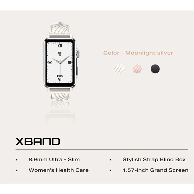 ساعت هوشمند 45 میلیمتری اینفینیکس مدل XWatch Xband با بند پلاستیکی 102768366
