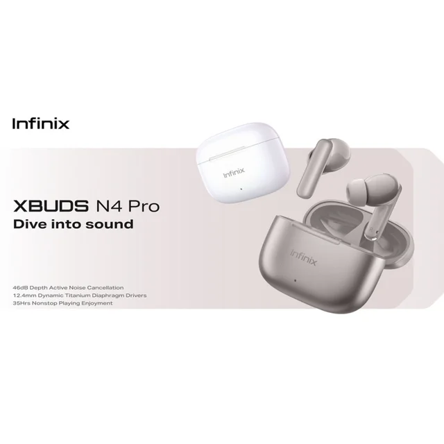 هدفون بلوتوثی اینفینیکس مدل XBuds N4 Pro 102768269