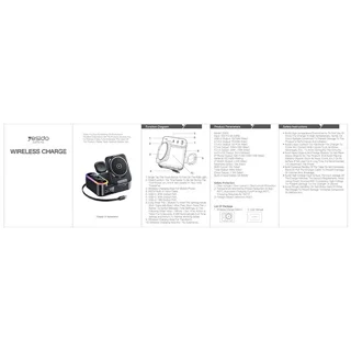 شارژر بی سیم 30 وات 3 پورت یسیدو مدل DS38 به همراه کابل USB-C به طول 0.8 متر 102744353