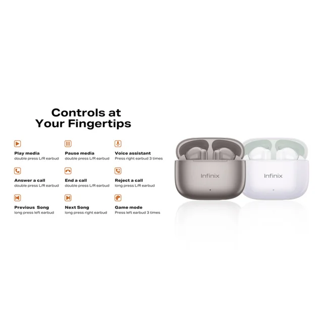 هدفون بلوتوثی اینفینیکس مدل XBuds N4 Pro 102768285