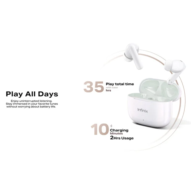 هدفون بلوتوثی اینفینیکس مدل XBuds N4 Pro 102768281