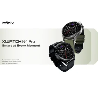 ساعت هوشمند 47 میلی‌متری اینفینیکس مدل XWATCH N4 PRO با بند پلاستیکی 102768104