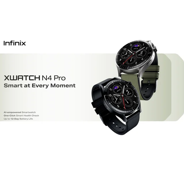 ساعت هوشمند 47 میلیمتری اینفینیکس مدل XWATCH N4 PRO با بند پلاستیکی 102768104